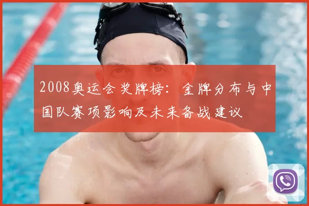 2008奥运会奖牌榜：金牌分布与中国队赛项影响及未来备战建议